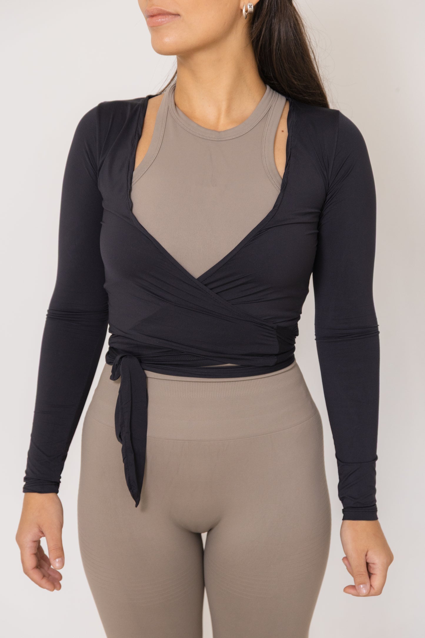 Top Cruzado Ballet - Preto